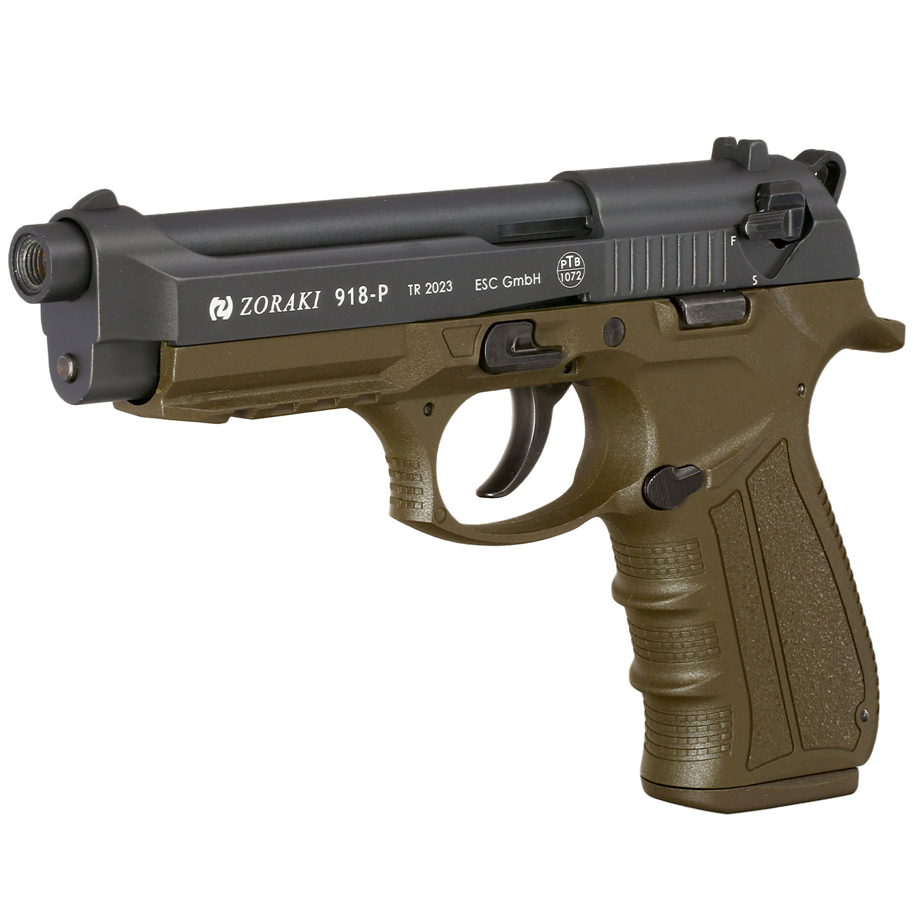 Zoraki 918 Schreckschuss-Pistole 9mm P.A. ODG Bild 2