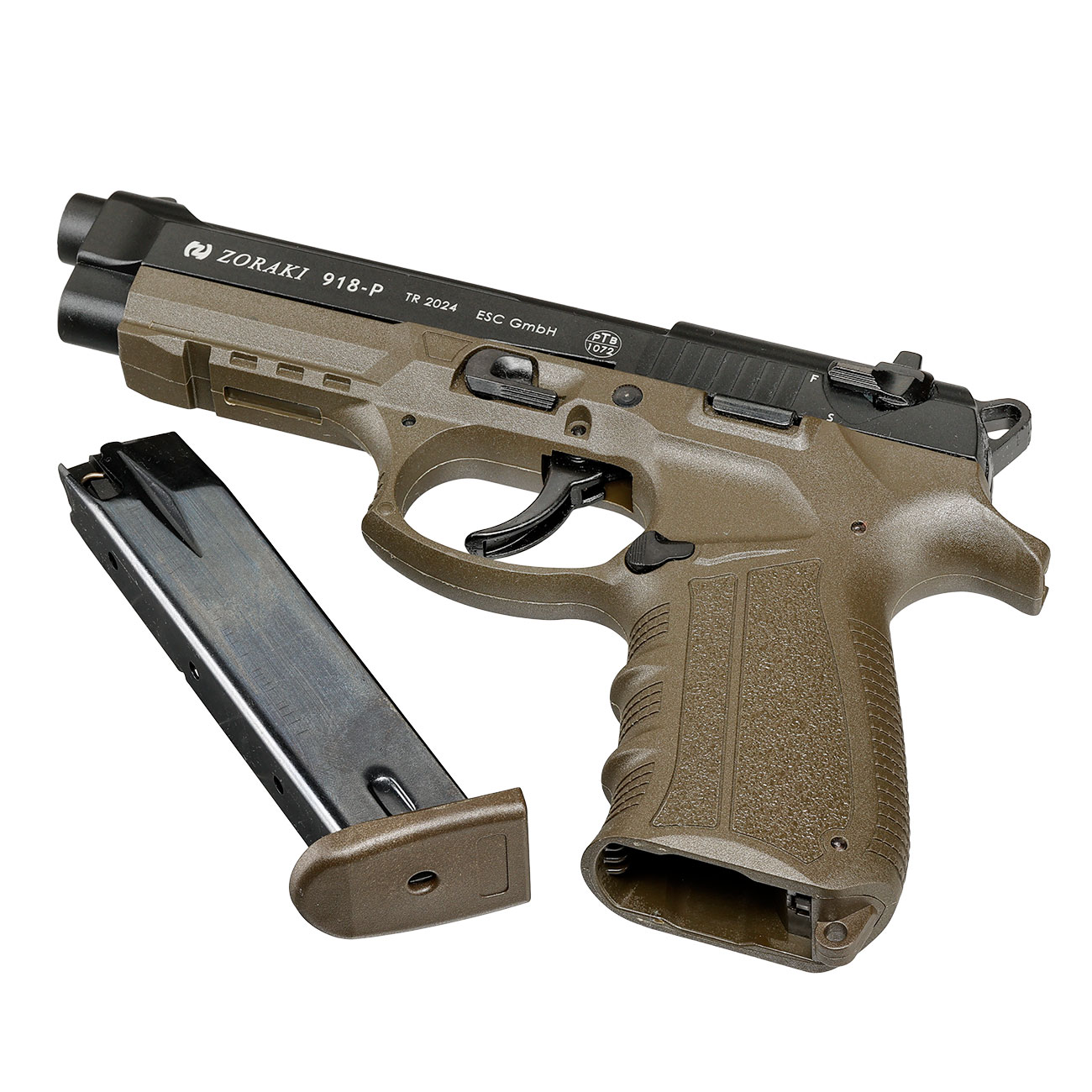 Zoraki 918 Schreckschuss-Pistole 9mm P.A. ODG Bild 6
