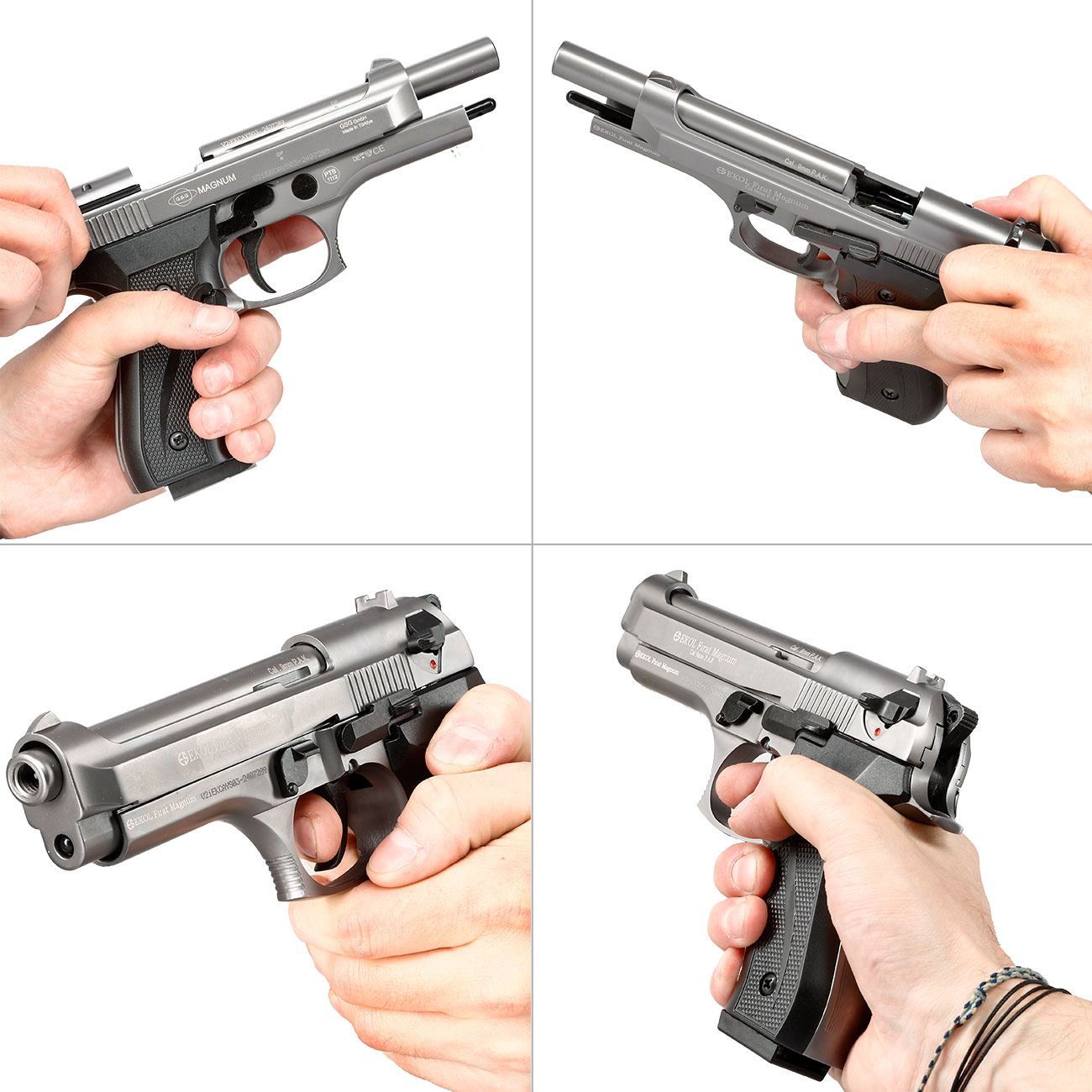 Ekol Firat Magnum Schreckschuss Pistole titan Kal. 9mm P.A.K. Bild 11