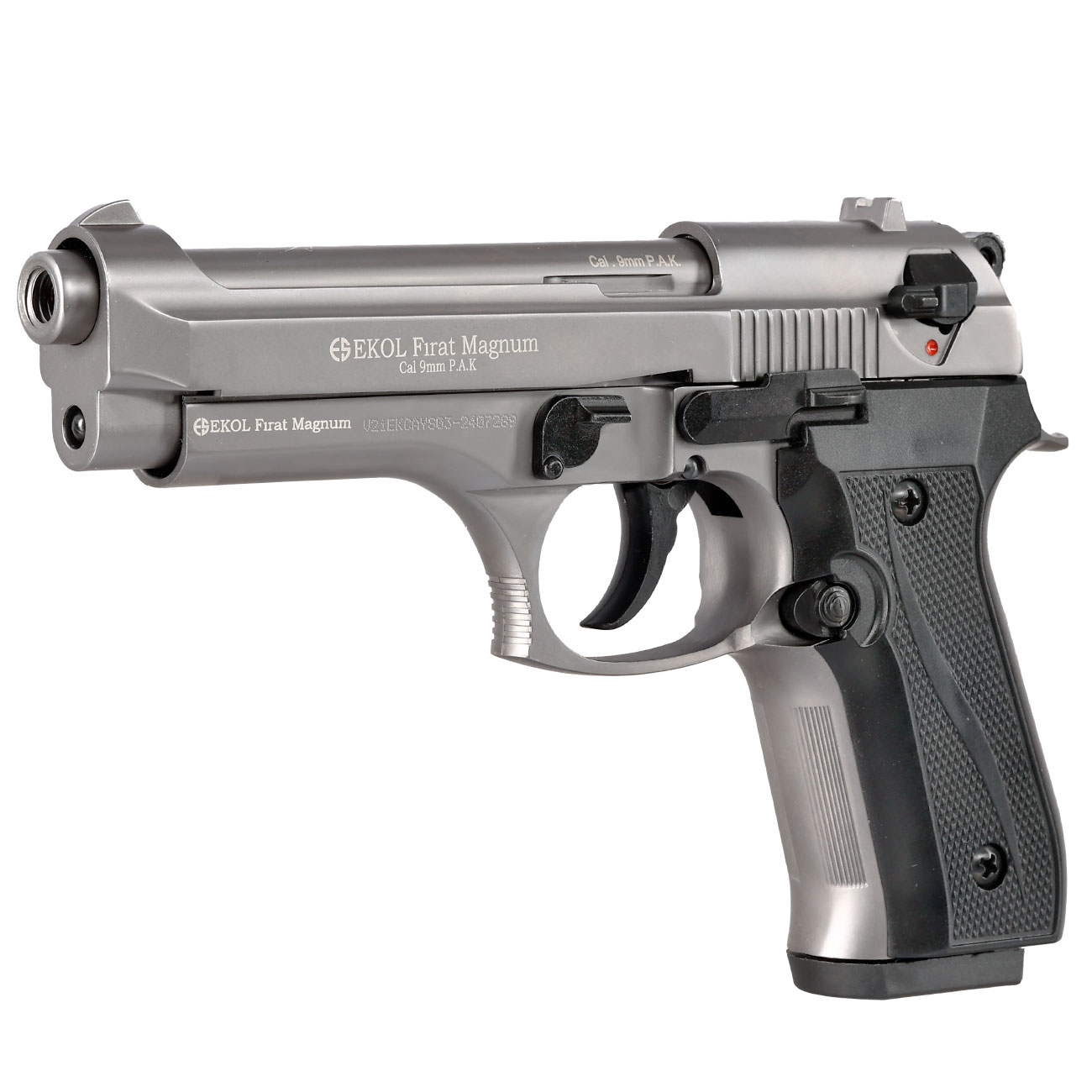 Ekol Firat Magnum Schreckschuss Pistole titan Kal. 9mm P.A.K. Bild 2