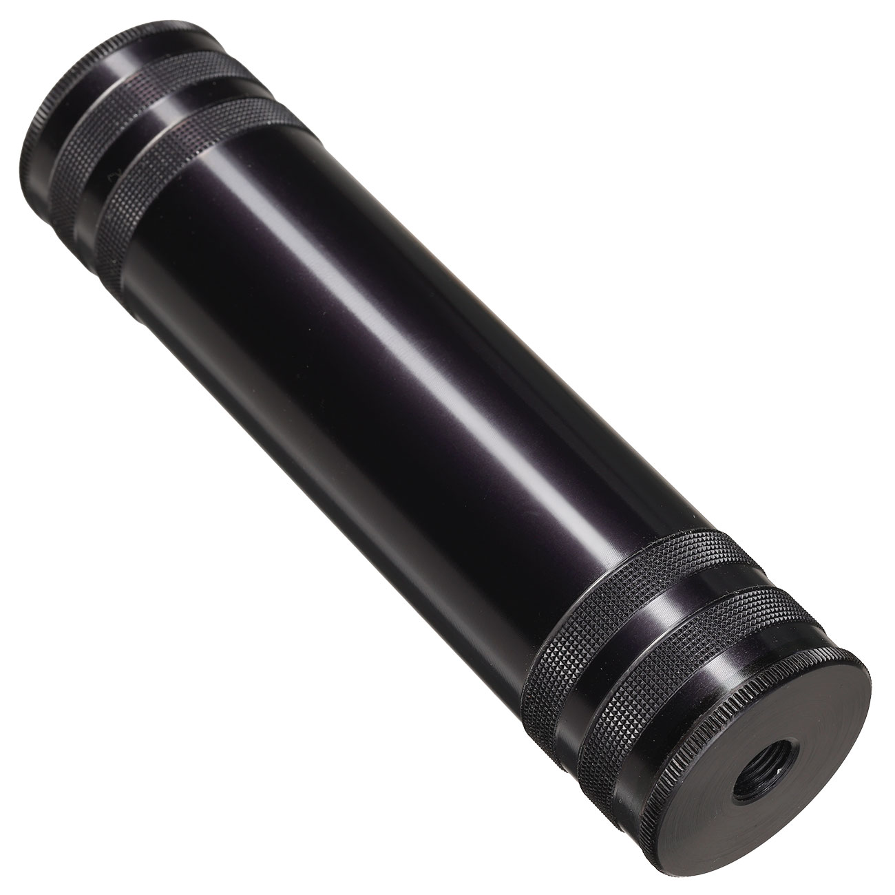 Zoraki Schalld�mpfer f. Schreckschusswaffen inkl. 4 Montageadapter schwarz Bild 3