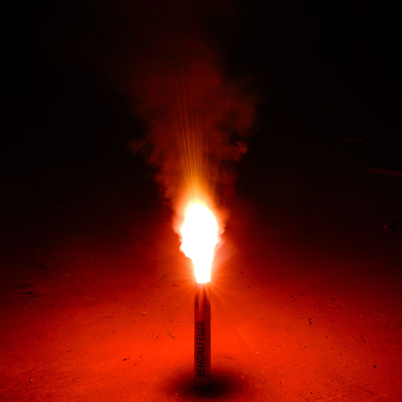 NICO-Bengalfeuer, orange KATF1 - Ganzjahresartikel -Verkauf an Personen über 12 Jahre !! Bild 1