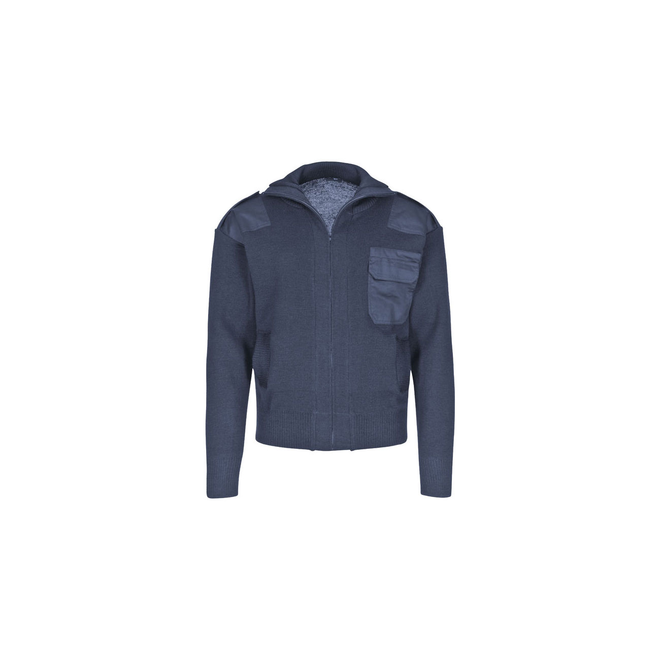 Strickjacke BW blau