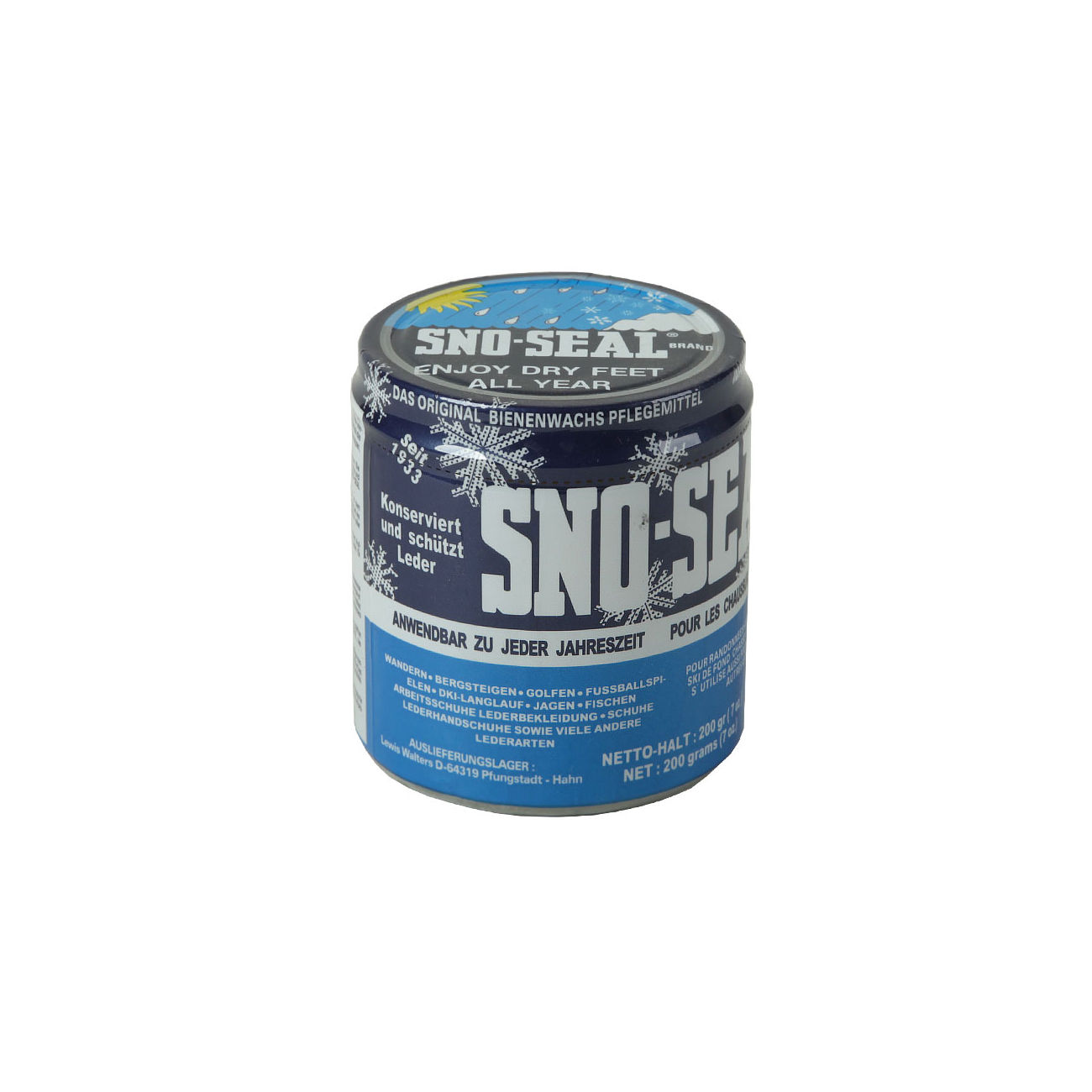 Sno-Seal Bienenwachs Lederpflegemittel 200 g Dose