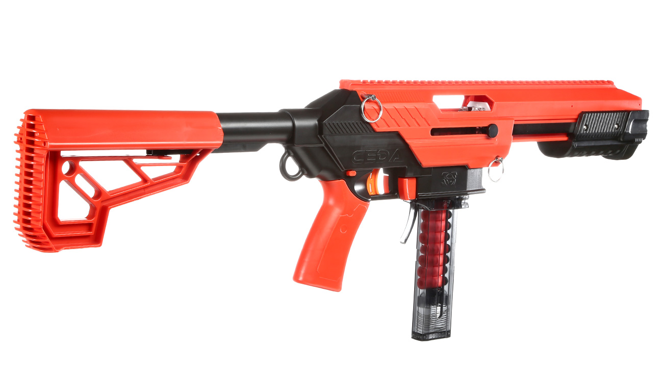 CEDA Model-S Jet Blaster rot/schwarz inkl. 15 Darts Bild 1