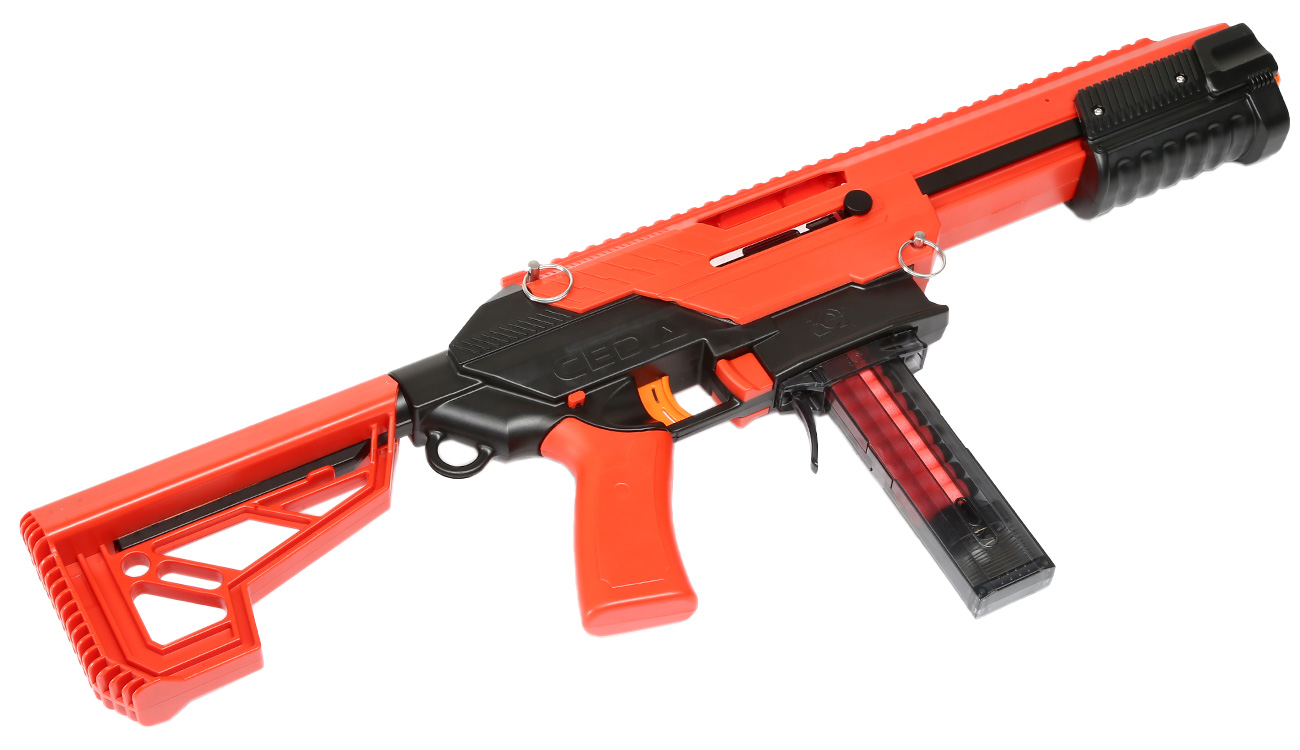 CEDA Model-S Jet Blaster rot/schwarz inkl. 15 Darts Bild 1