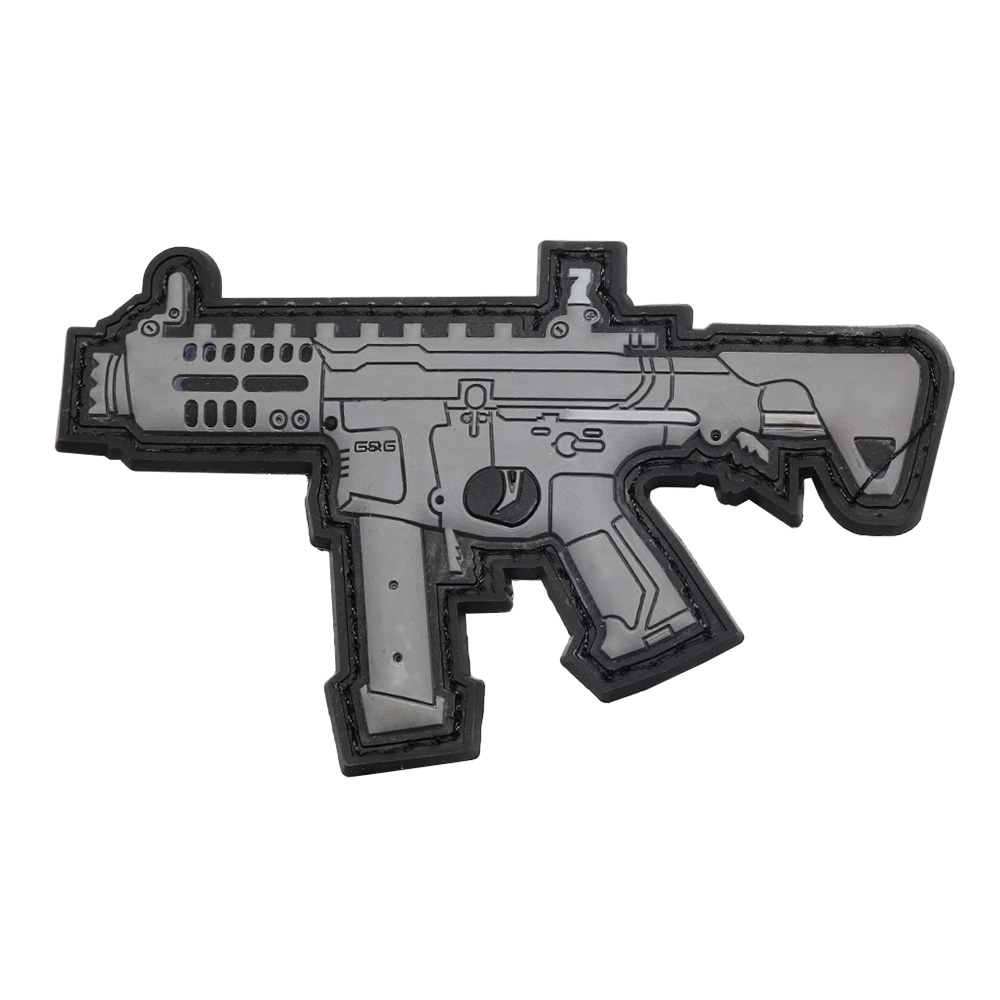 G&G 3D Rubber Patch ARP 9 Airsoft Sub Machine Gun grau