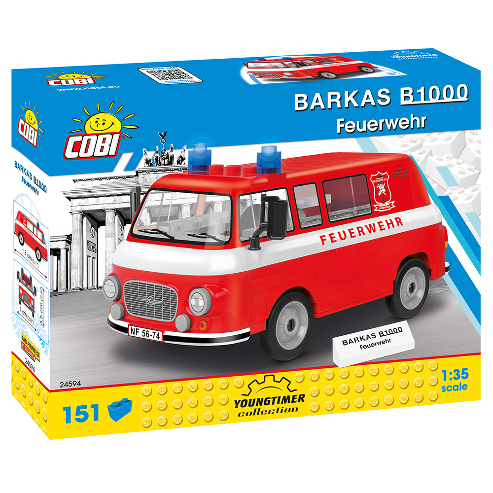 COBI Bausatz Barkas B1000 Feuerwehr 