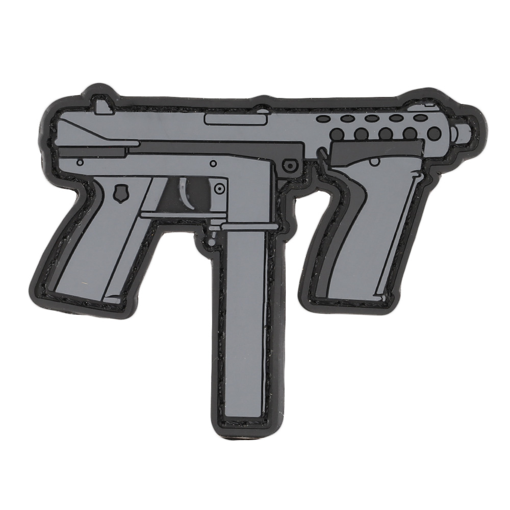 Jag Arms 3D Rubber Patch Echo1 GAT Airsoft Sub Machine Gun grau