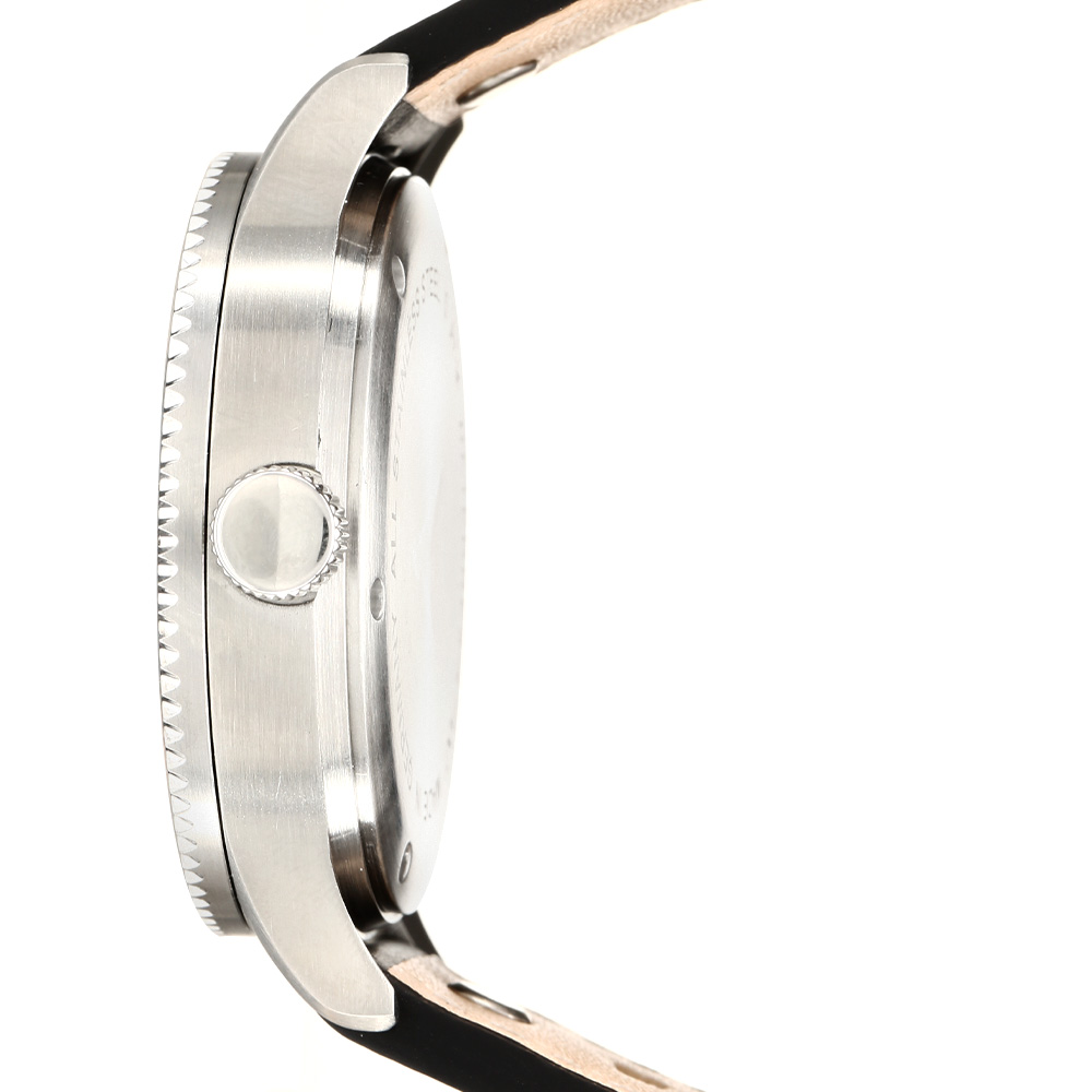 Messerschmitt Fliegeruhr ME 108 Night & Day 24h orange mit Lederarmband Bild 1