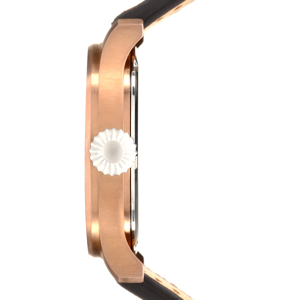 Messerschmitt Fliegeruhr Erbstck bronze mit Vintage Lederarmband Bild 1
