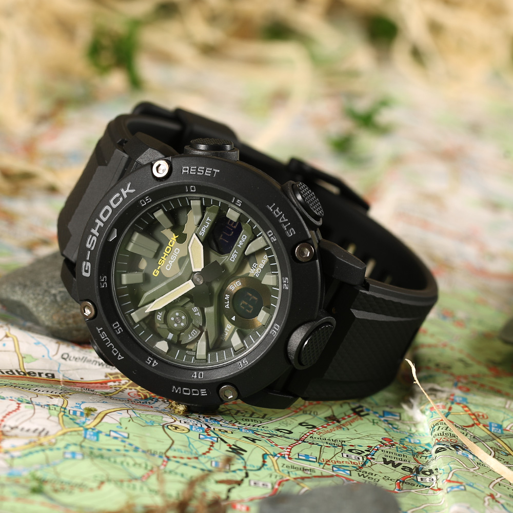 Casio G-Shock Uhr Armbanduhr GA-2000SU-1AER camouflage Bild 6