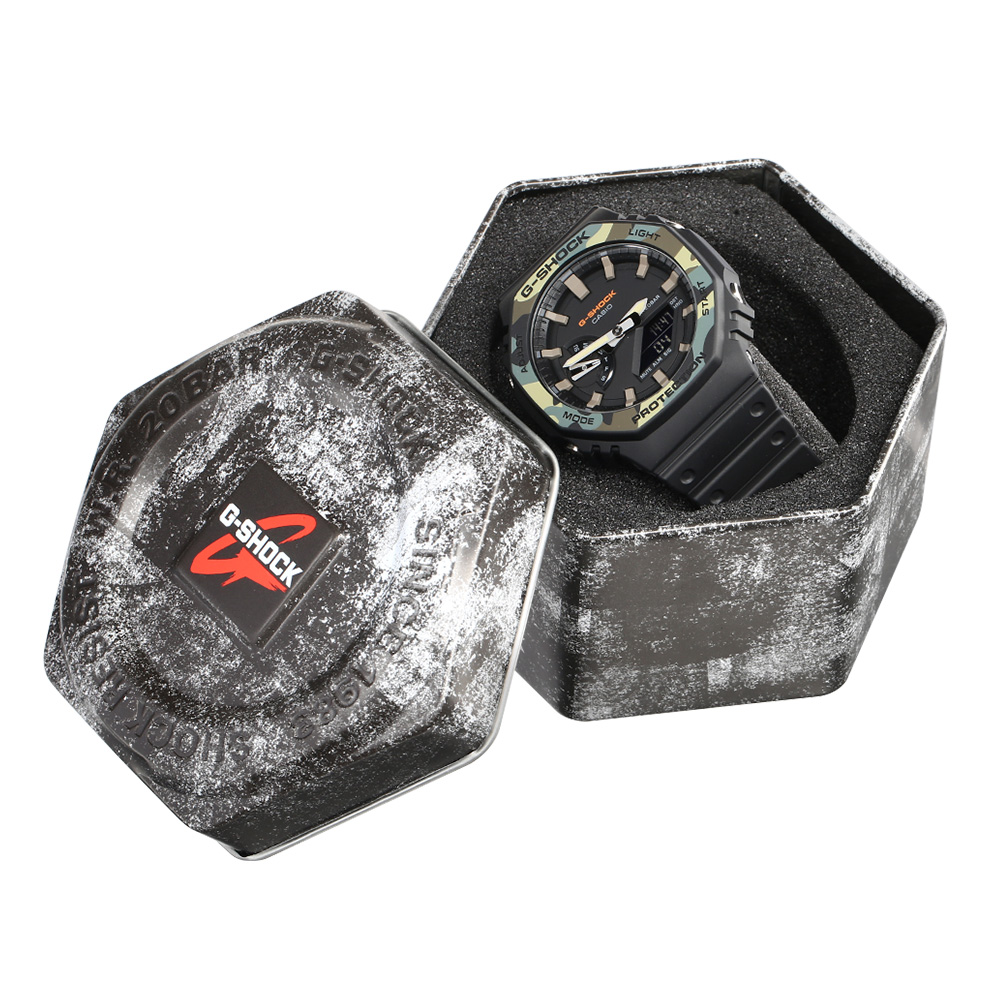 Casio G-Shock Uhr Armbanduhr GA-2100SU-1AER camouflage Bild 1