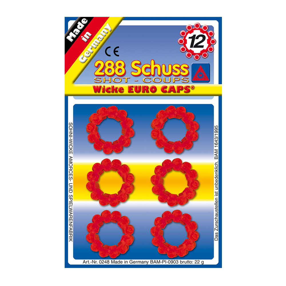 12-Schuss Ring Munition fr Spielzeugpistolen 288 Schuss