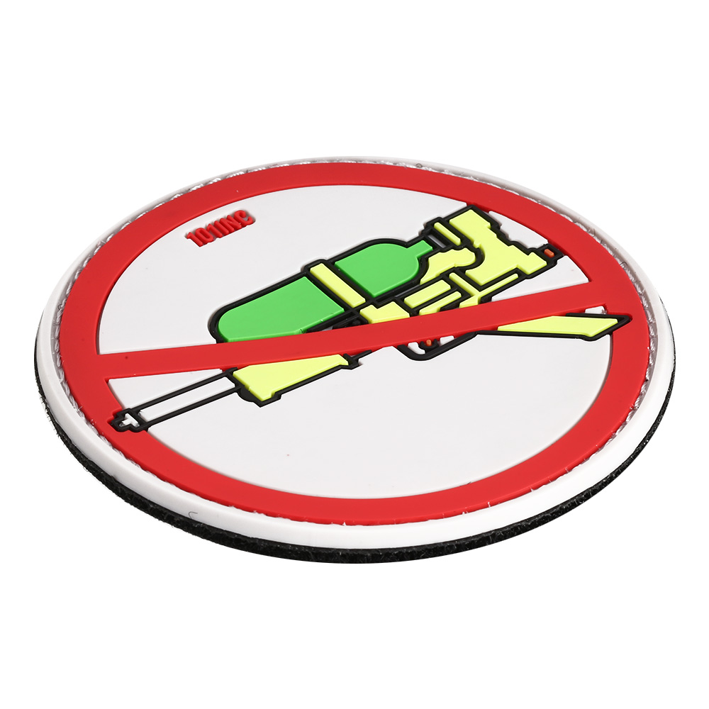 101 INC 3D Rubber Patch mit Klettflche Supersoaker fullcolor Bild 1