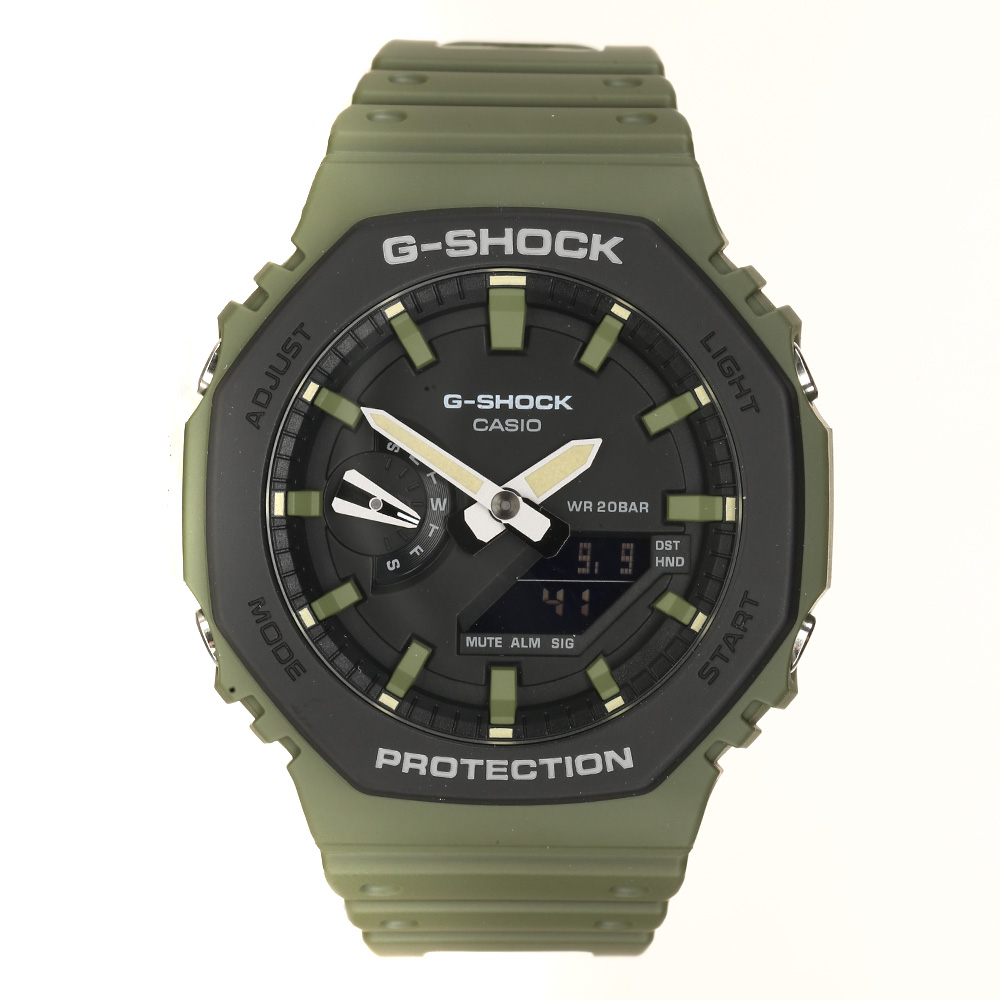 Casio G-Shock Uhr Armbanduhr GA-2110SU-3AER oliv