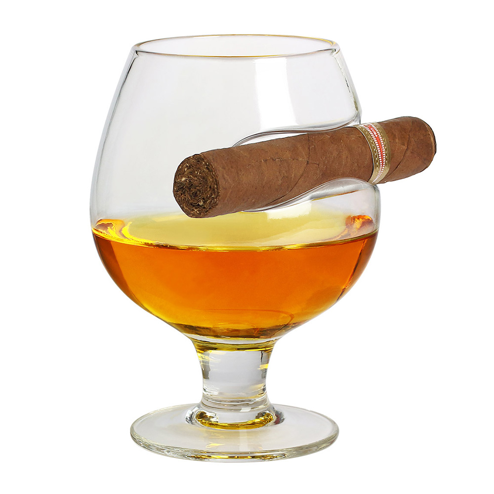 Barbuzzo Cognacglas mit Zigarrenablage 330ml Bild 1
