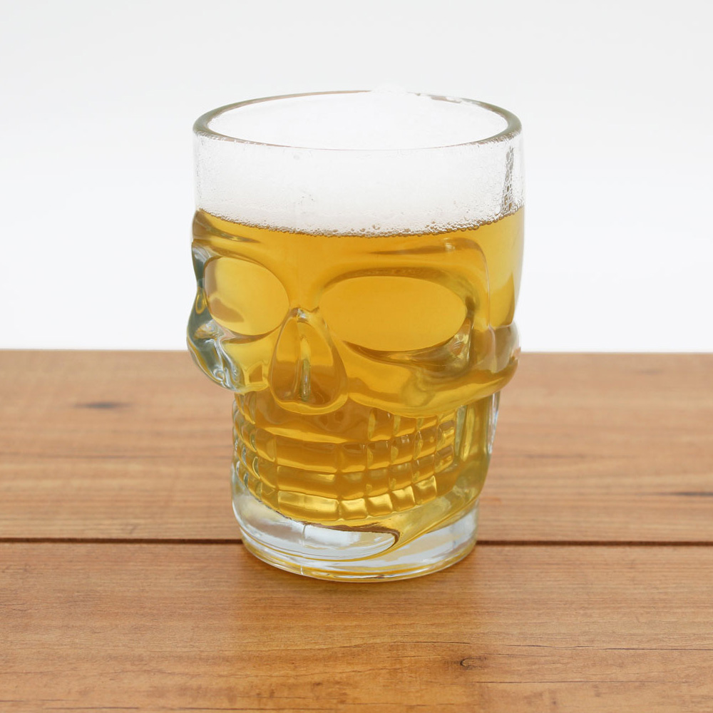 Totenkopf Bierglas 400 ml