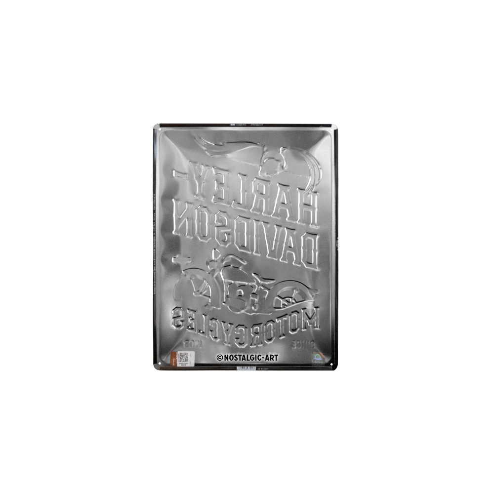 Blechschild Harley-Davidson Motorcycles Eagle 30 x 40 cm Bild 1