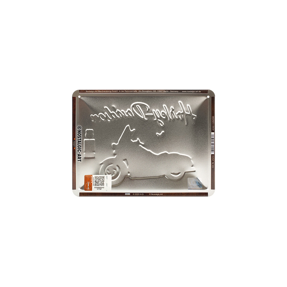 Blechschild Harley-Davidson Route 66 Road King Classic 20 x 15 cm Bild 1