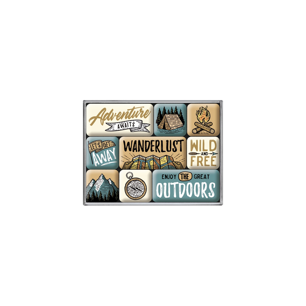 Magnet Set Outdoor Adventure 9-teilig Bild 1