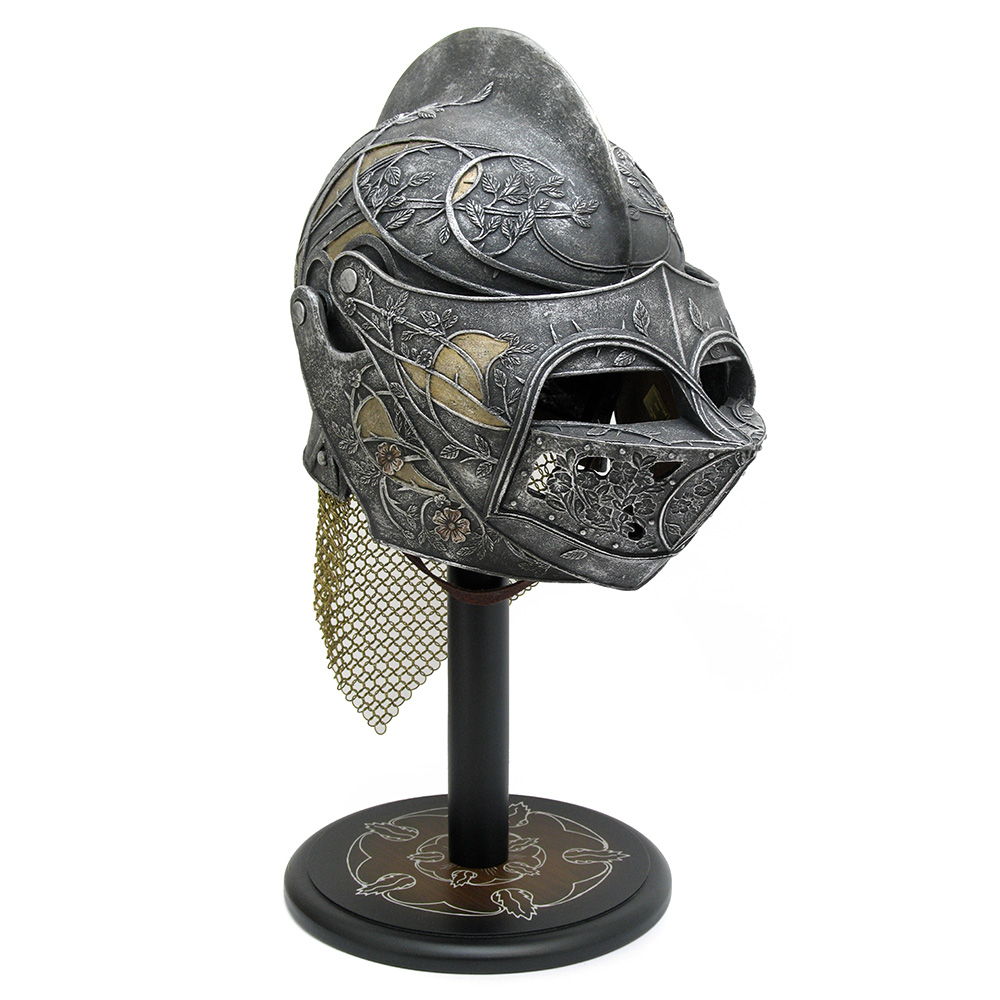 Game of Thrones - Helm des Loras Tyrell- Sammlerhelm - auf 1000 St. Streng limitiert inkl. Helmständer