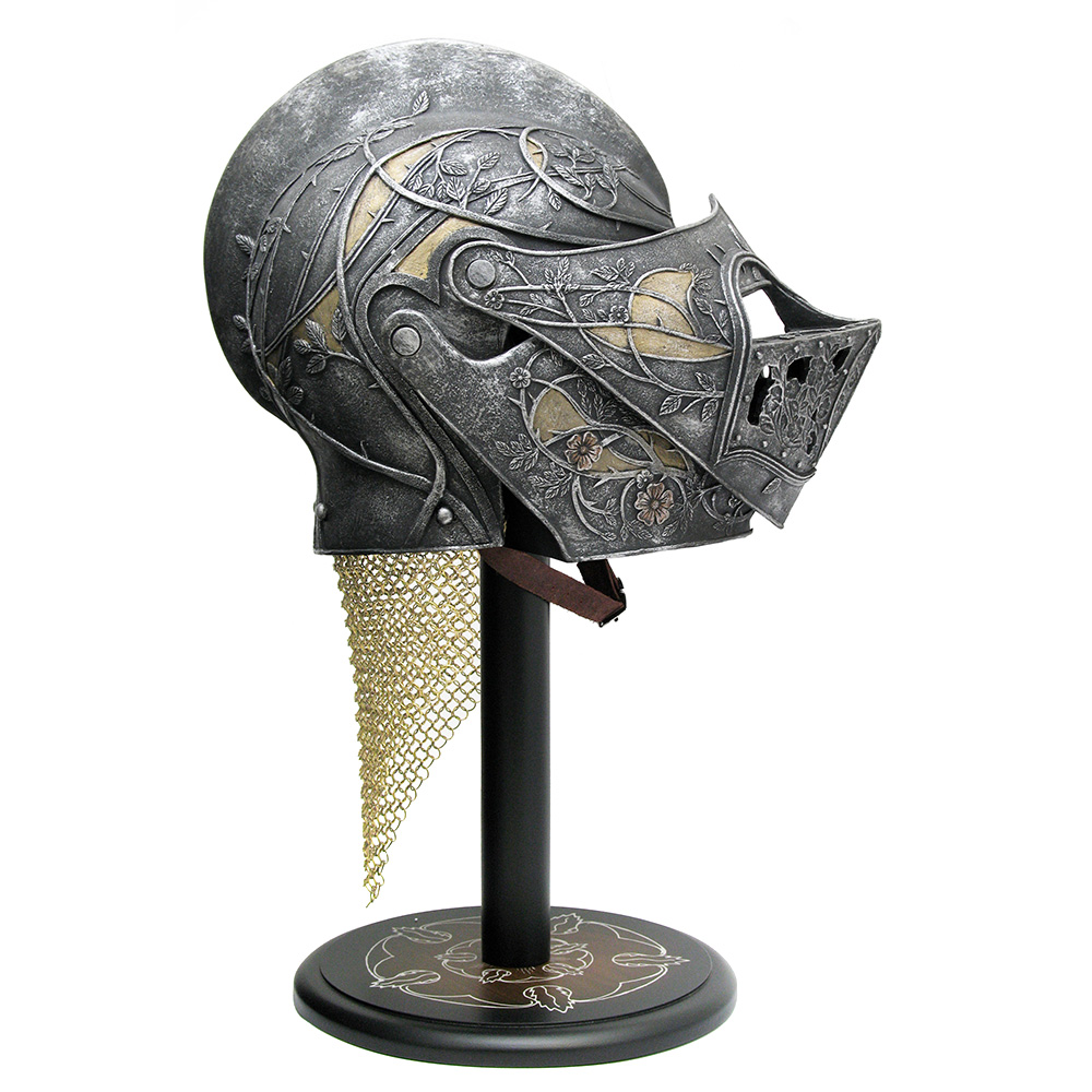 Game of Thrones - Helm des Loras Tyrell- Sammlerhelm - auf 1000 St. Streng limitiert inkl. Helmstnder Bild 3