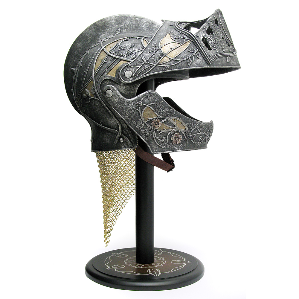 Game of Thrones - Helm des Loras Tyrell- Sammlerhelm - auf 1000 St. Streng limitiert inkl. Helmständer Bild 4