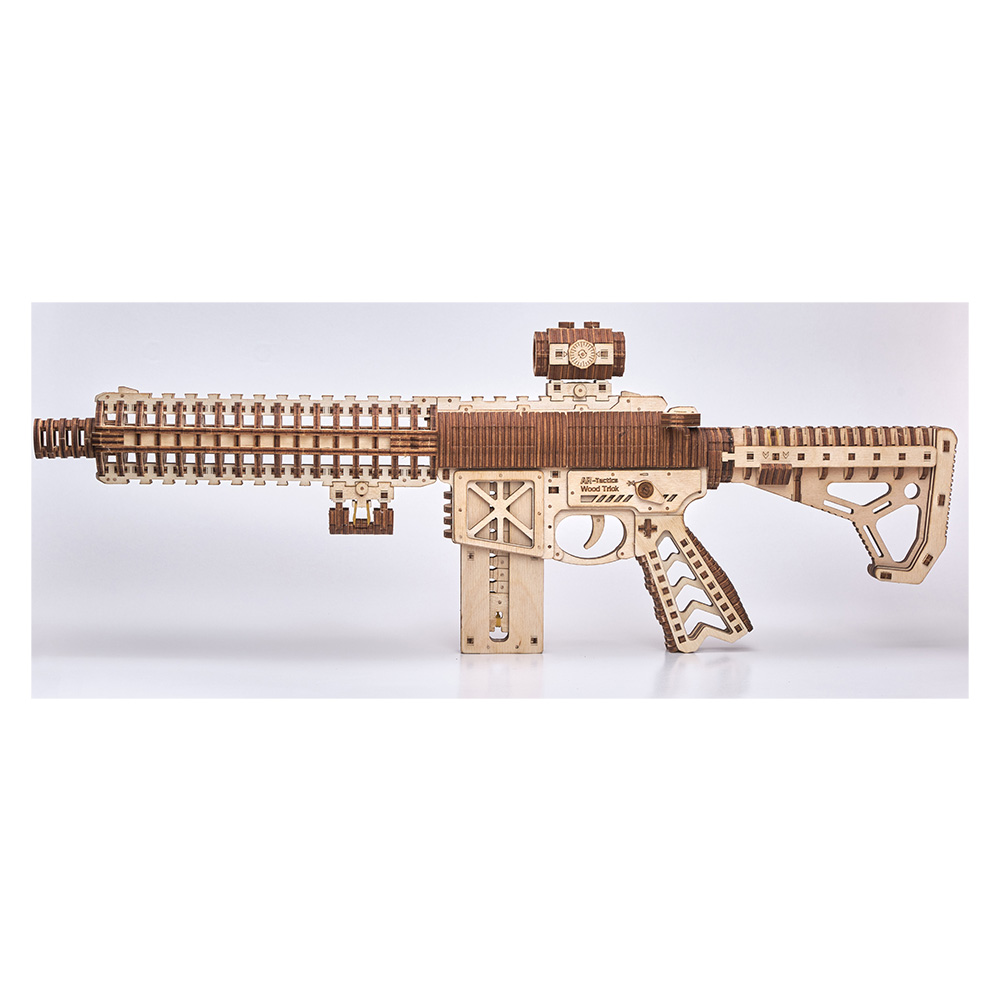 3D Holzpuzzle AR-T Sturmgewehr 496 Teile schussfhig