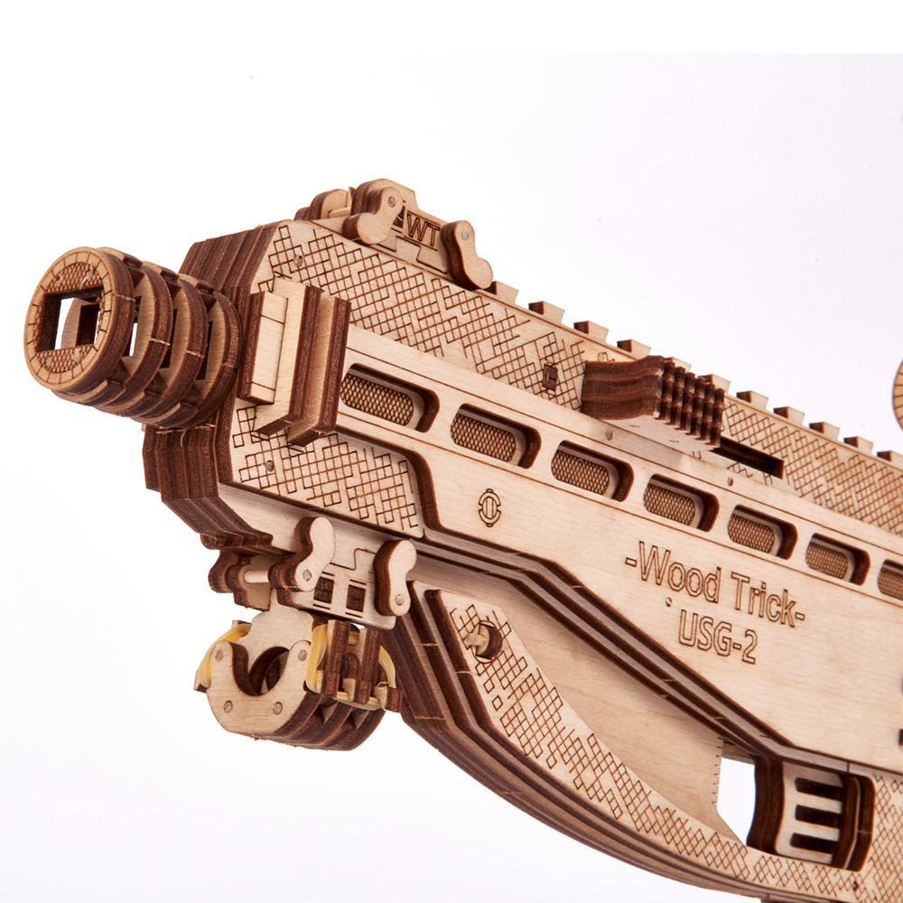 3D Holzpuzzle USG-2 Sturmgewehr 251 Teile schussfähig Bild 1
