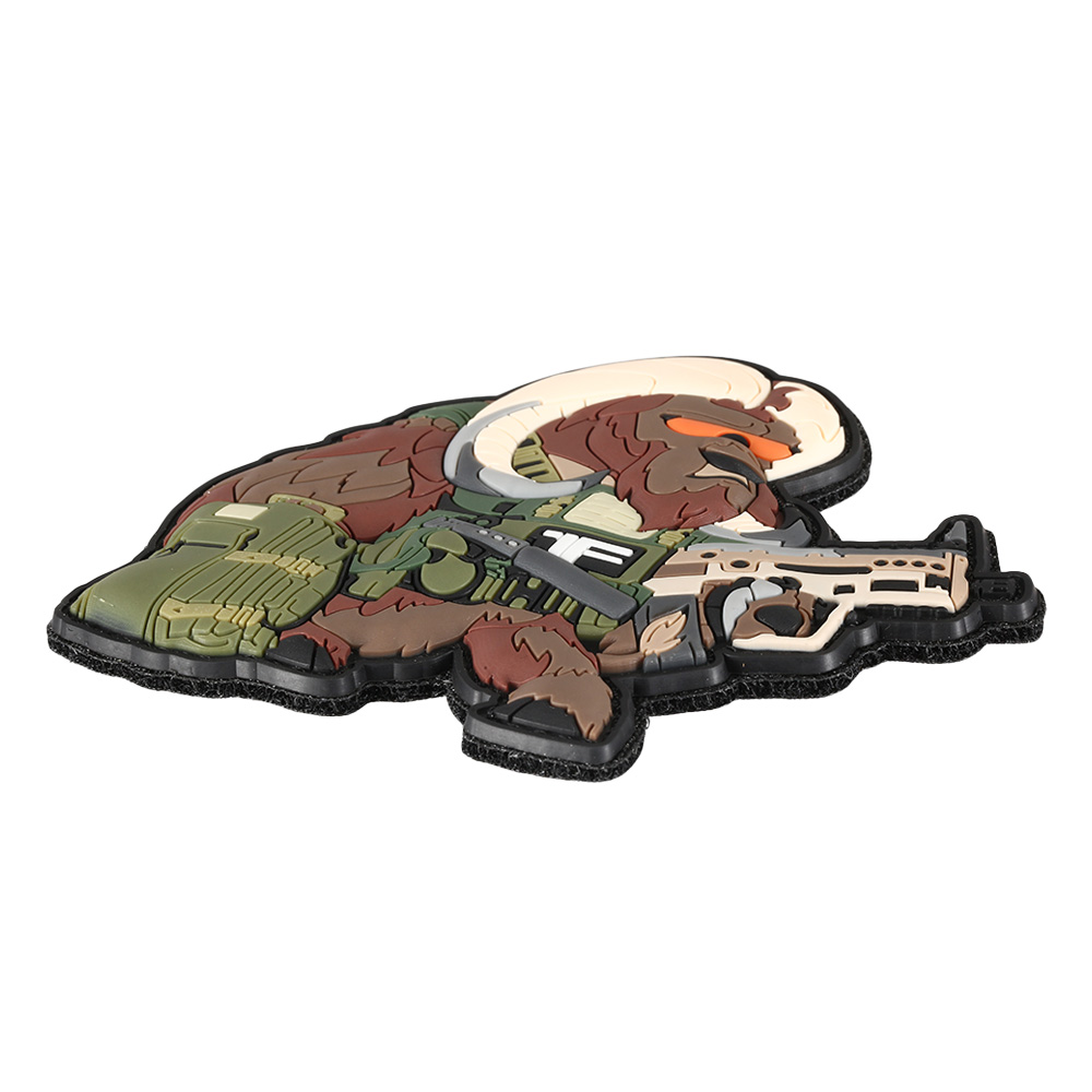 101 INC 3D Rubber Patch mit Klettflche Contractor Ox fullcolor Bild 1