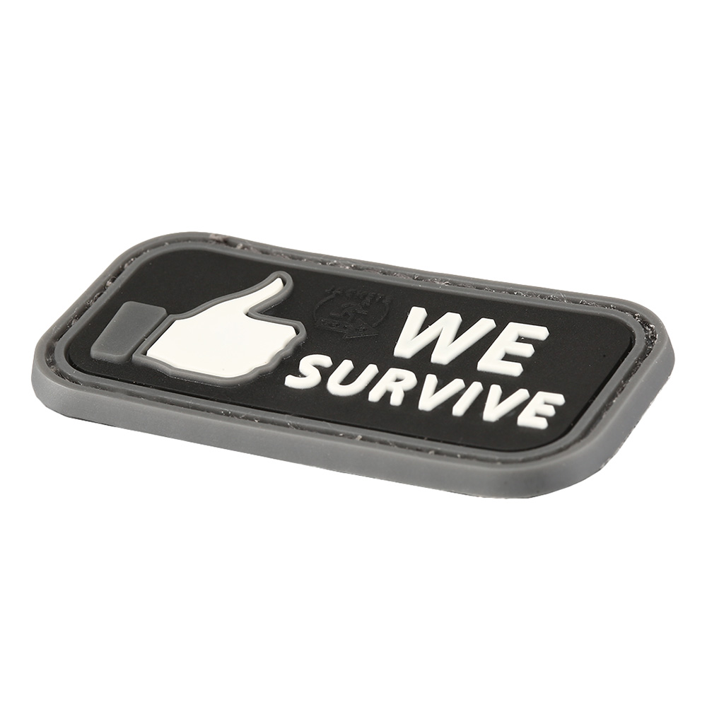 JTG 3D Rubber Patch mit Klettflche We Survive swat Bild 1