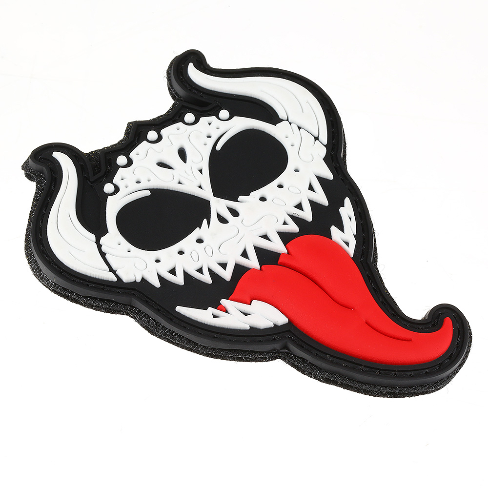 101 INC. 3D Rubber Patch mit Klettflche Devil tongue fullcolor Bild 1