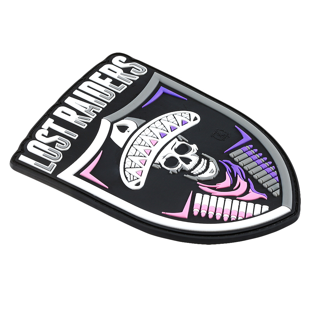 JTG 3D Rubber Patch mit Klettflche Lost Raiders fullcolor Bild 1