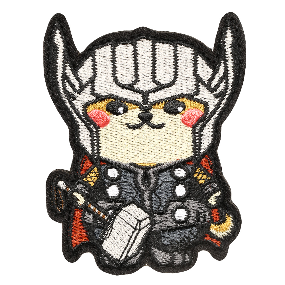 Evike Morale Patch The Doge - Doge God of Thunder Style grau