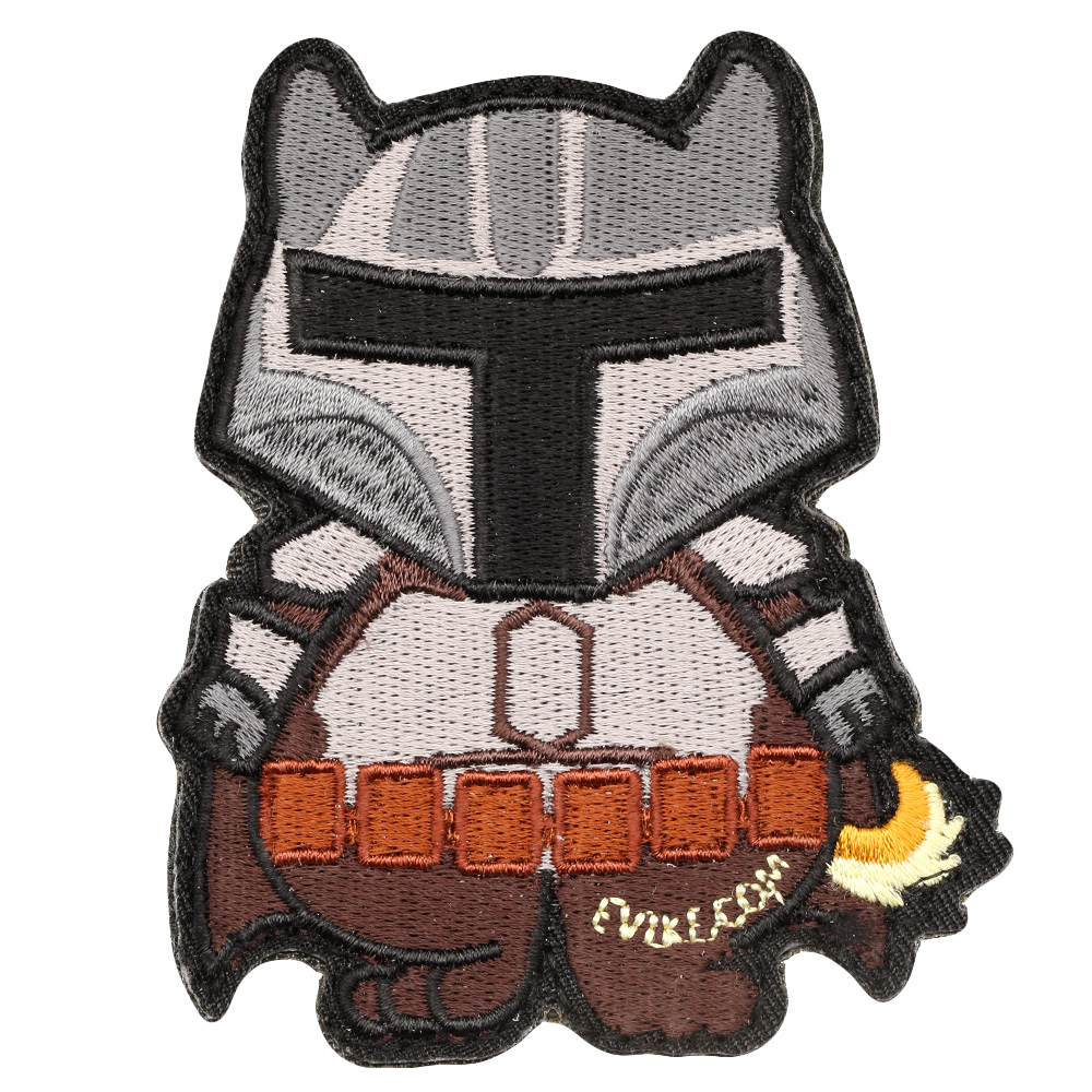 Evike Airsoft Patch mit Klettflche The Doge - Bounty Doggo Style fullcolor