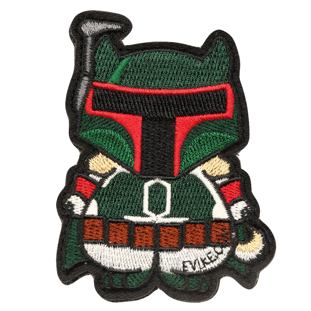 Evike Airsoft Patch mit Klettflche The Doge - Shibe Fett Style fullcolor