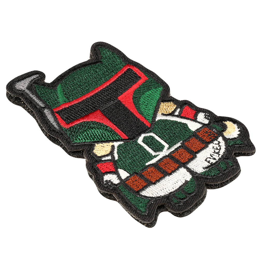 Evike Airsoft Patch mit Klettflche The Doge - Shibe Fett Style fullcolor Bild 1