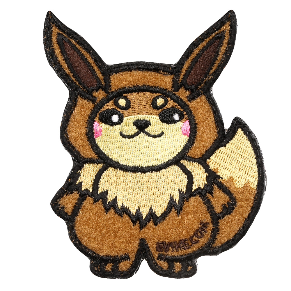 Evike Airsoft Patch mit Klettflche The Doge - Eevee-Style fullcolor