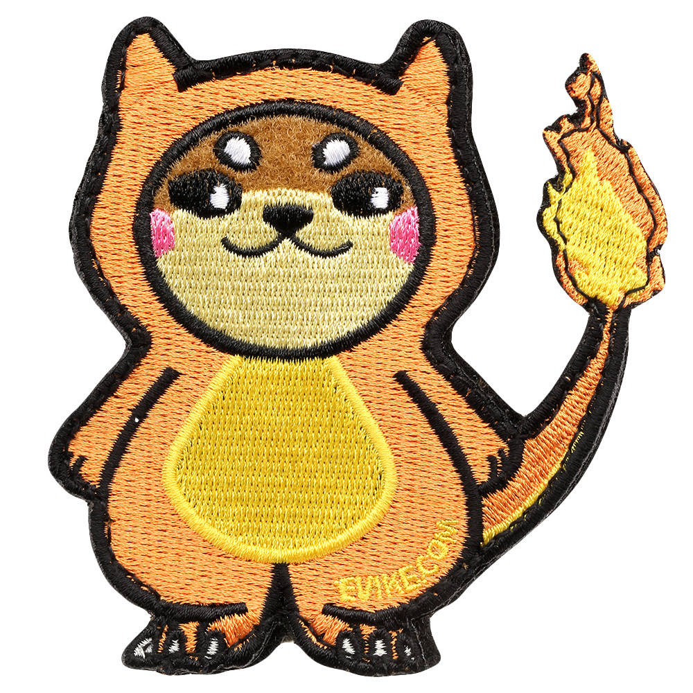 Evike Airsoft Patch mit Klettflche The Doge - Charmander-Style fullcolor