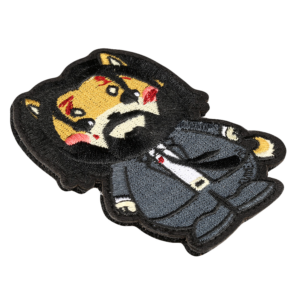 Evike Airsoft Patch mit Klettflche The Doge - Doge Wick Style fullcolor Bild 1