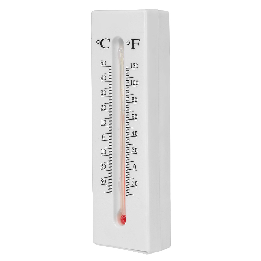 esschert design Fensterthermometer Esschert Design Thermometer mit  Schlüsselversteck Versteck für Schlüssel weiss, Thermometer  Schlüsselversteck