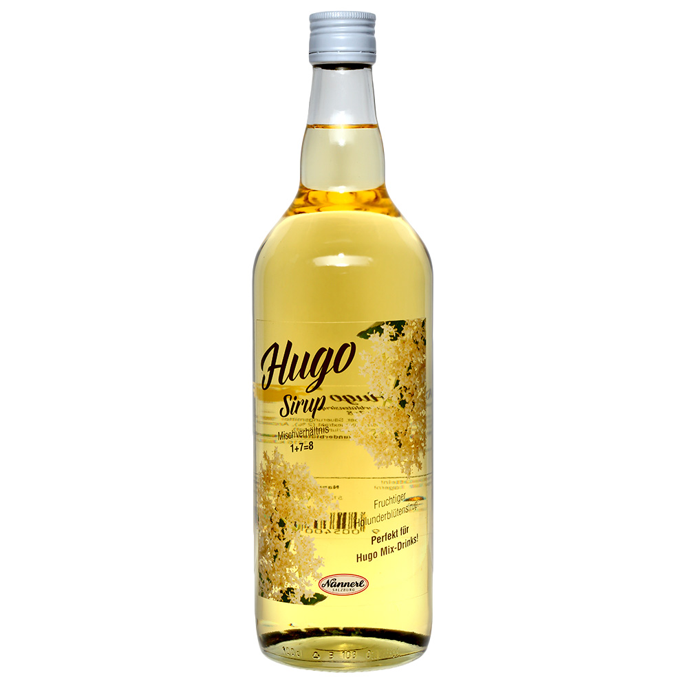 Sonderpreis  MHD Oktober 2025  Nannerl Hugo Holundersirup 1,0 Liter Bild 1