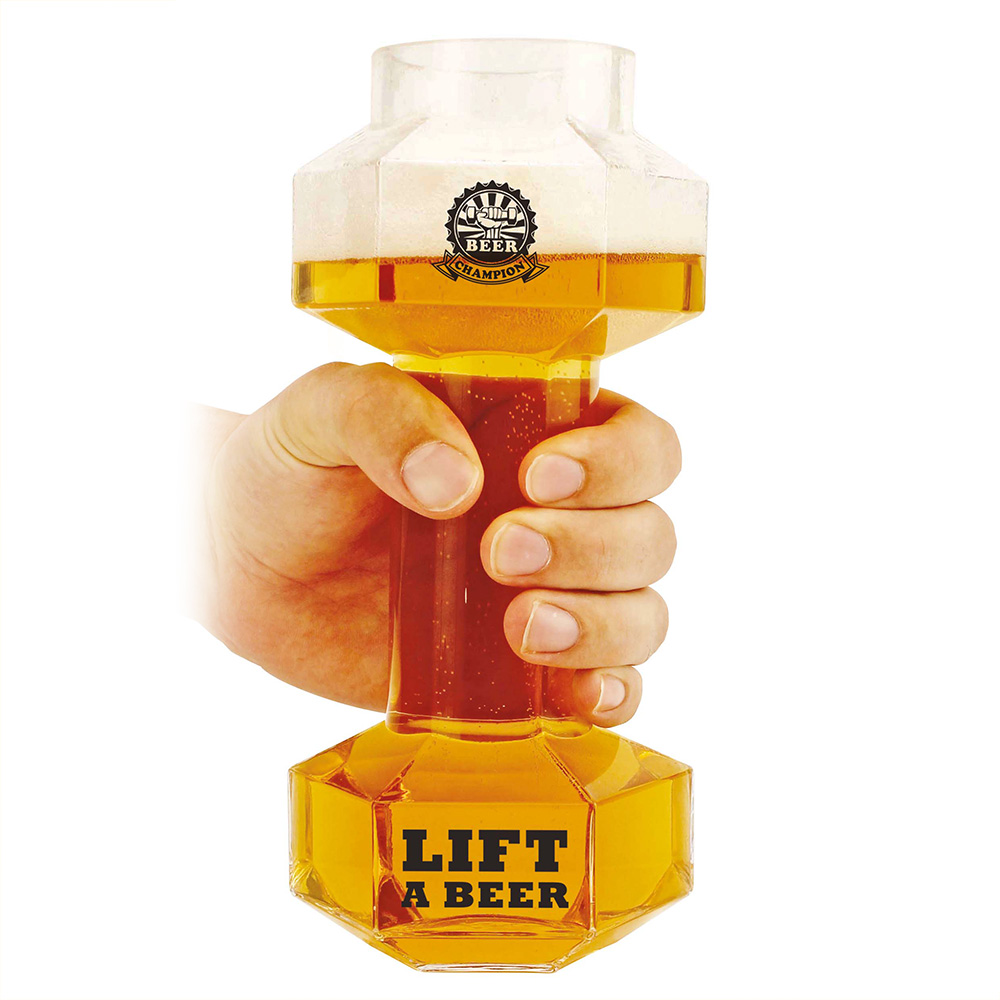 Winkee Hantel Bierglas 680 ml Bild 1