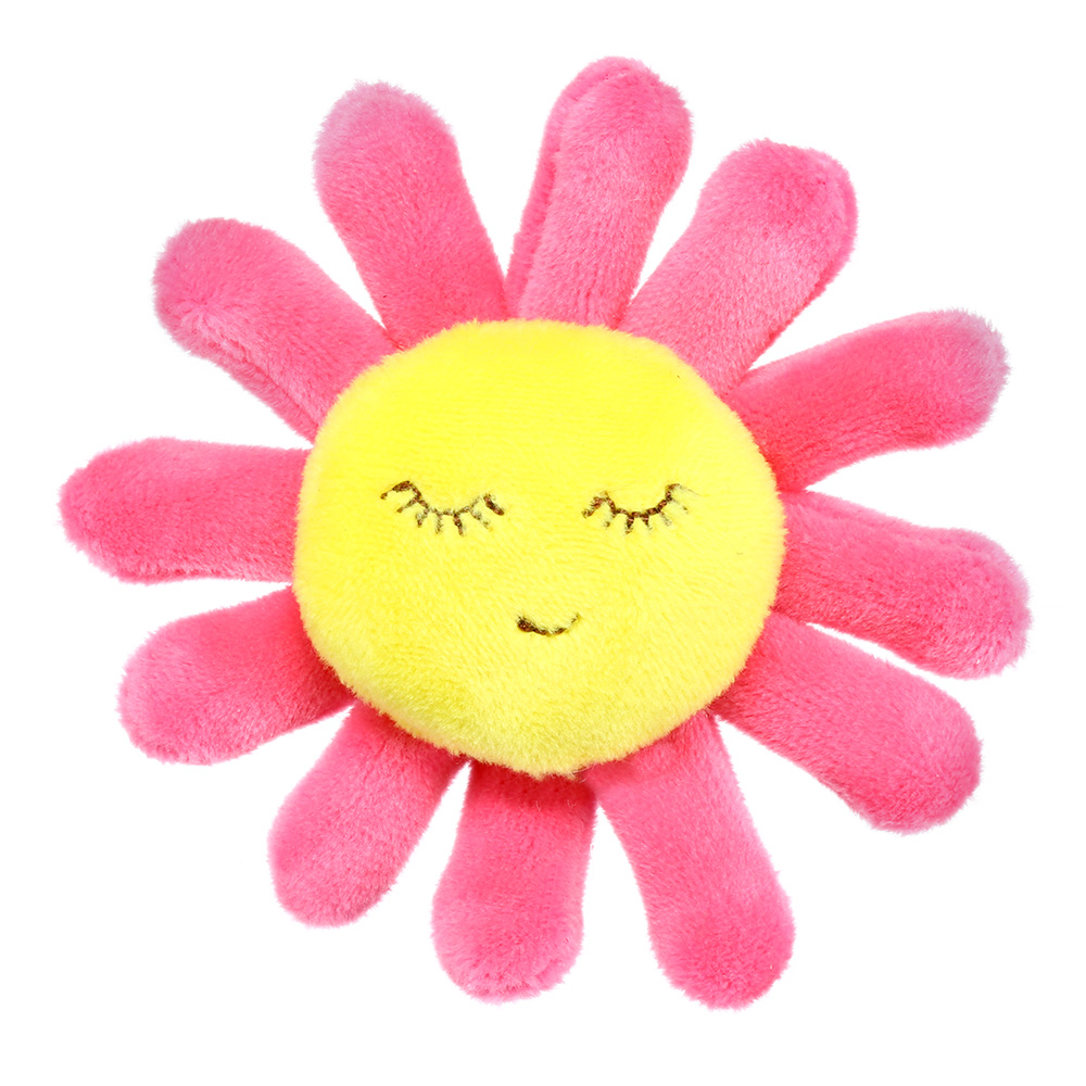 JTG 3D Klettpatch Sunny Pinky Plschpatch pink