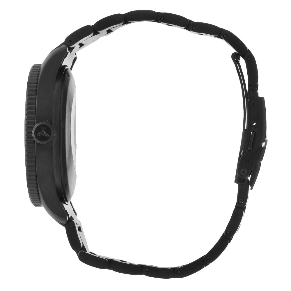 KHS Armbanduhr Seeker Black Steel mit Edelstahlarmband Bild 3