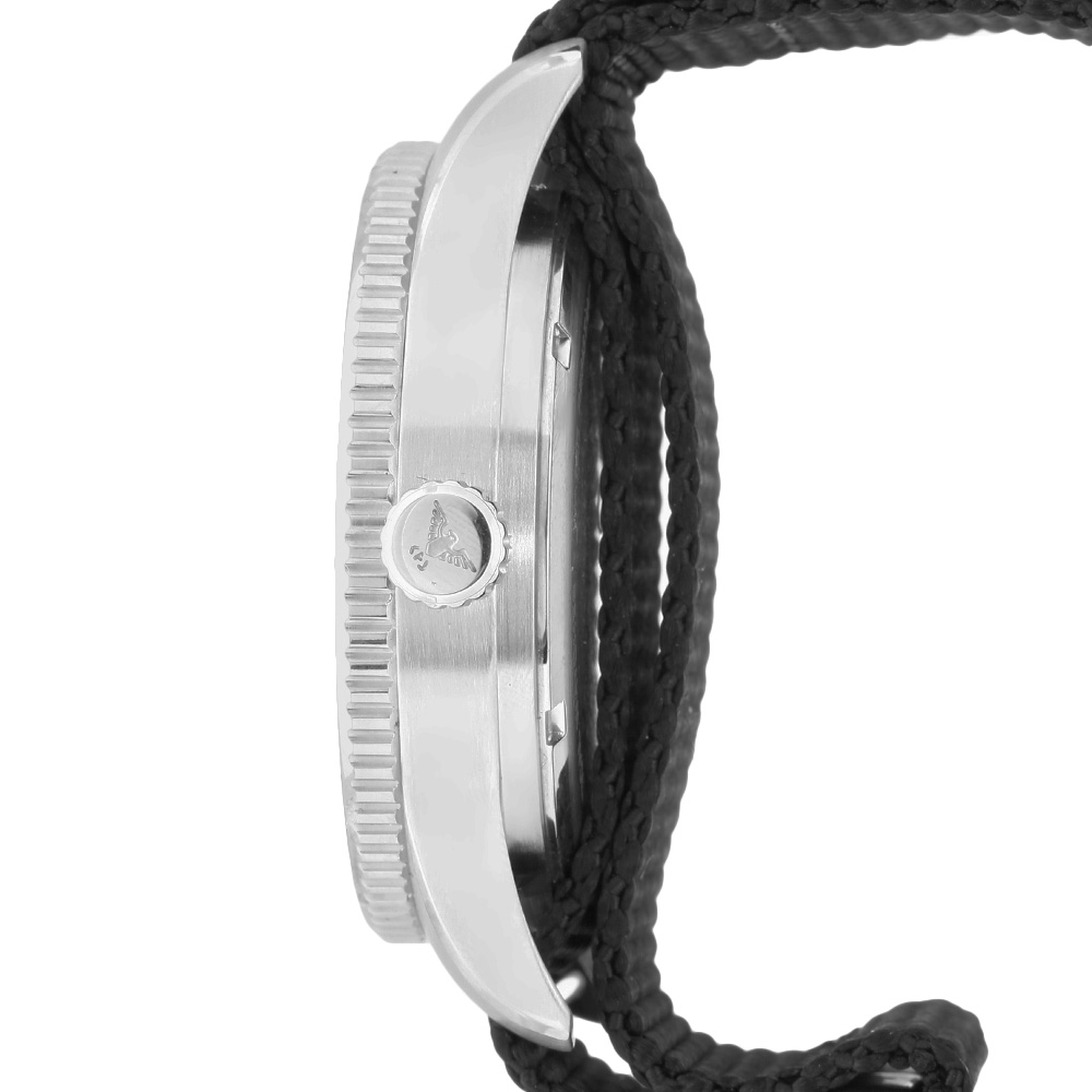 KHS Armbanduhr Seeker Steel XTAC Natoband schwarz Bild 1