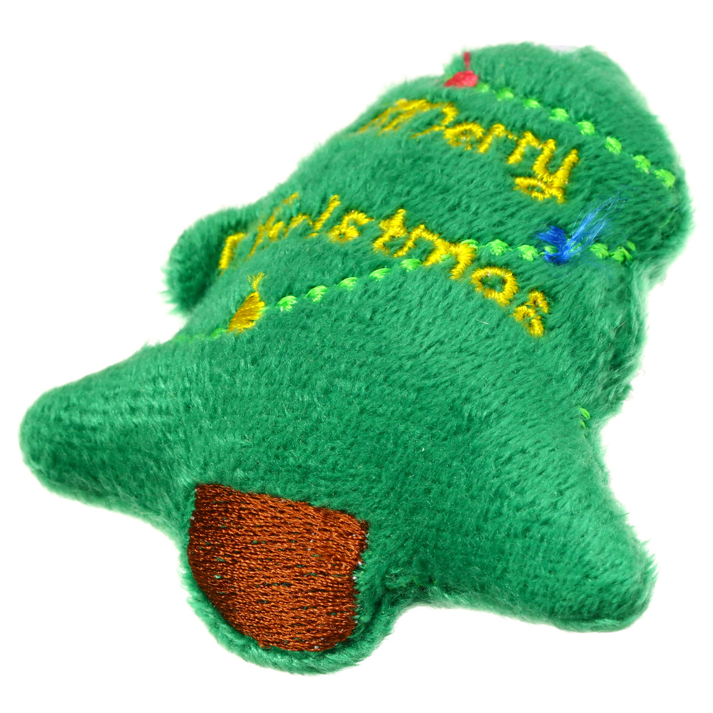 JTG 3D Klettpatch Merry Christmas Tree Plschpatch grn Bild 1