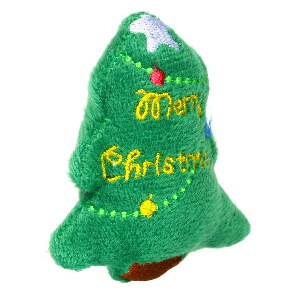 JTG 3D Klettpatch Merry Christmas Tree Plschpatch grn Bild 1