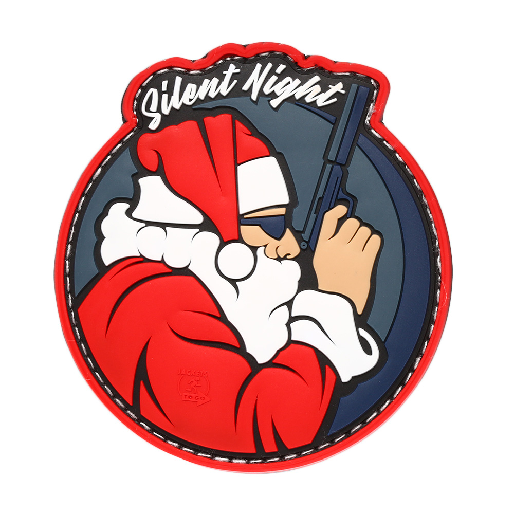 JTG 3D Rubber Patch Silent Night Operator